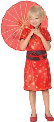 Produktbild von Kinder Chinesisches Mädchen Kostüm