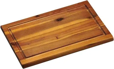 Produktbild von Famanu Schneidebrett Akazie – 32x21x1,5 cm – Braun