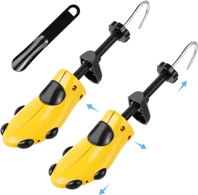 Obrázok produktu pre Napínač na topánky 1 pár, plast a kov, nastaviteľný, pre hallux valgus