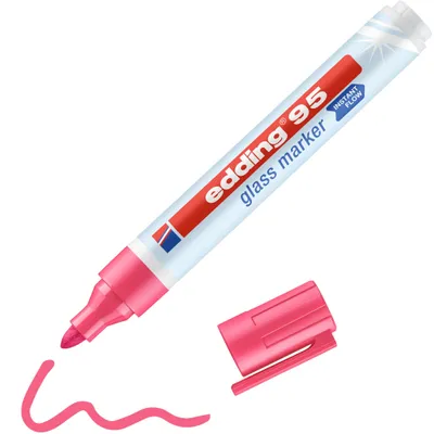 Produktbild von Edding ed95-009 Glasmarker 95 - 1,5-3 mm, pink
