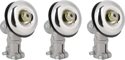 Produktbild von 3x Trade-Shop 9-Zahn 26mm Winkelgetriebe für Einhell BG-BC43, GB-BC52, GC-BC 31-4S, GC-BC 52 I AS, Gardol GBFI 125, GBFI 90, Zipper ZI-MOS145G
