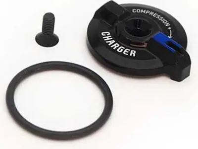 Immagine prodotto di Rockshox Compression Damper Crown Charger Rc Zeb Select A2+/lyrik Select D1+/pike Select C1+ 2023+ Knauf-set Schwarz Schwarz Taglia Unica