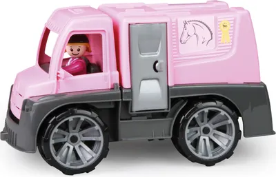Produktbild von TRUXX Pferdetransporter mit Zubehör, Länge 29 cm
