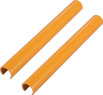 Image de Paire Avant Grille Garniture Bandes Couverture Jaune ABS Rechange pour Voiture