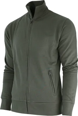 Produktbild von Stehkragen Zip Jacke Herren Khaki, M