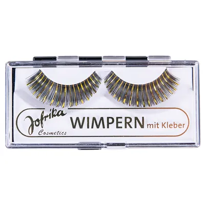 Produktbild von Jofrika 718051 Glitter Wimpern, gold