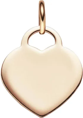 Anhänger-Gravurplatte-Herz-585-Rotgold