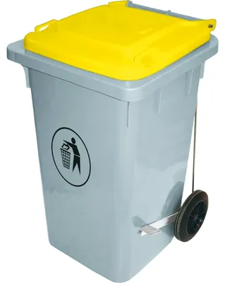 Immagine prodotto di CONTACTO Contenitore per rifiuti con pedale, capacità: 100,00 litri, altezza: 800 mm, larghezza: 525 mm