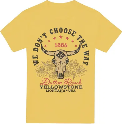 Produktbild von Yellowstone - T-Shirt für Herren TV14878 (S) (Bananengelb)