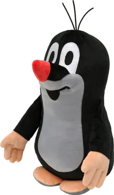 A plush toy of the cartoon character 'The Little Mole' is shown against a white background.