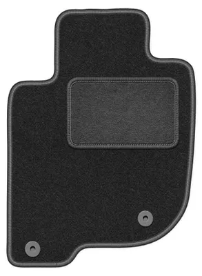 Immagine prodotto di Tappetino guidatore in moquette per Mitsubishi L200 V 2015- (fuoristrada) – 1 pezzo, grigio grafite, su misura – Wielganizator LUX