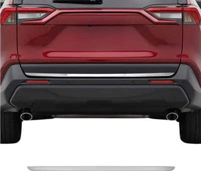 Image de Garniture de Hayon Coffre pour Toyota Rav 4 V 2018-2025 acier inox