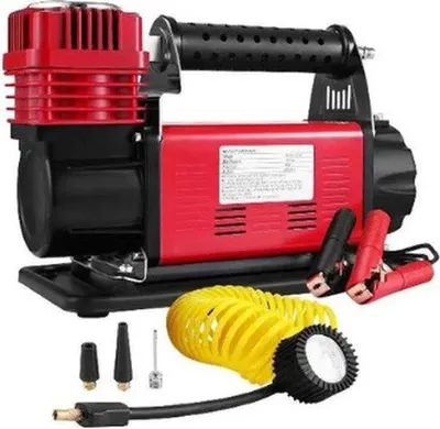 Immagine prodotto di Compressore d'aria portatile - 8 bar - 70 dB - 150 psi - Rosso - Portatile - Autopropulsato