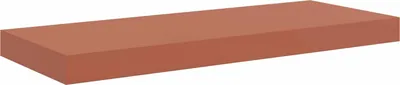 Produktbild von vidaXL Wandregal Wandmontiert Rot 60 x 23 x 4 cm Holzwerkstoff
