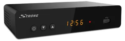 Produktbild von Strong SRT 8222 Digitaler DVB-T2-Terrestrik-Decoder mit Full HD und Twin-Tuner