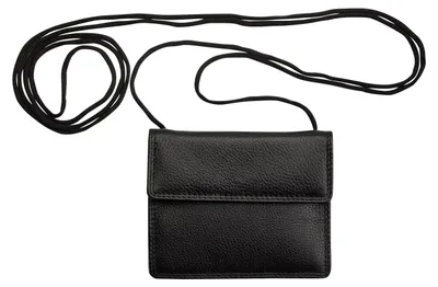 Obrázek produktu pro Josephine Osthoff náprsní kapsa pánská kožená plochá malá dámská crossbody dětská pod oblečení RFID ochrana (931)