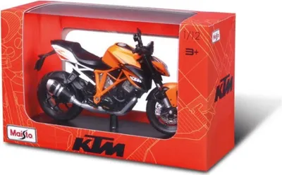 Zdjęcie produktu dla Maisto - Motocykl ze stojakiem, KTM 1290 Super Duke R, 1:12