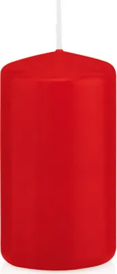 Produktbild von Stumpenkerzen Rot 80 x Ø 40 mm, 24 Stück