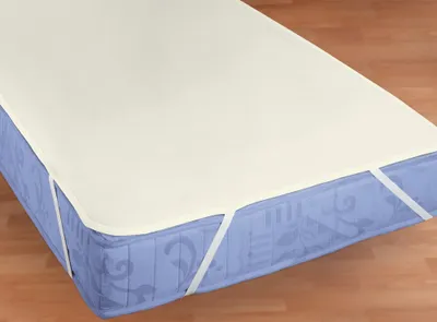 Produktbild von Biberna Molton Matratzenschutzauflage Größe 180x200 cm natur