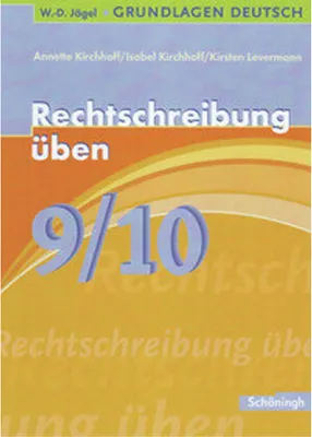 Obrázok produktu pre Grundlagen Deutsch. Rechtschreibung üben 9./10. Schuljahr