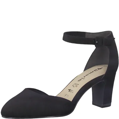 Produktbild von Tamaris Damen Pumps elegant Riemchen 1-24412-29, Größe:42 EU, Farbe:Schwarz