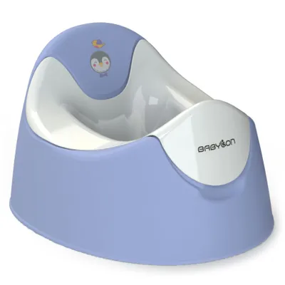 Produktbild von BABYLON Kinder Töpfchen Trio, Kinder Toiletten mit Herausnehmbarer Schüssel, Kinder Klo, Nachttopf für Kinder/WC Sitz Topf, Jungen/Mädchen Kindertöpfchen ab 1 Jahr, Baby Zubehör Violett