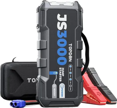 Immagine prodotto di Avviamento di emergenza, batteria da 24000 mAh, corrente di picco 3000 A, JS3000