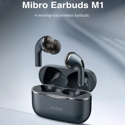 Produktbild von Mibro Earbuds M1 BT 5.3 Kopfhörer Drahtlose Kopfhörer Ohrhörer ENC Anrufgeräuschunterdrückung IPX4 Wasserdichtes Headset