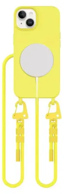Produktbild von Tech-Protect Magnecklace Magsafe Iphone 13 Kanariengelb