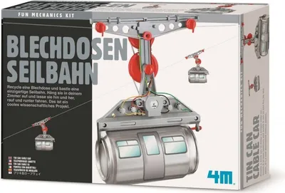 Produktbild von Blechdosenseilbahn