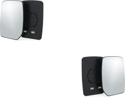Produktbild von Johns, Spiegel Glas Außen Spiegel Glas passend für Ford Transit 00 00 - 06 Satz LR oben 4059968 YC1517K741AA 4059964 YC1517K740AA