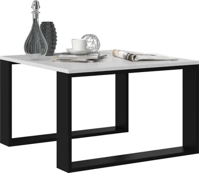 Obrázek produktu pro Konferenční stolek LAUREN MINI - bílý / černý