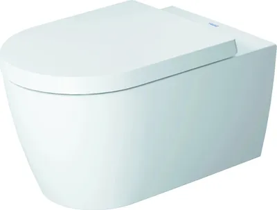 Obrázok produktu pre Duravit Nástenné WC 570 Me by Starck 365x570mm Rimless, Durafix hlboké splachovanie biele, 1 ks.