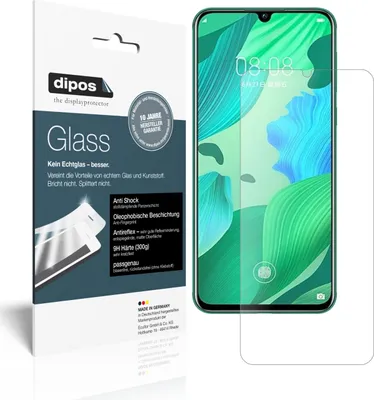Produktbild von 2x Schutzfolie für Huawei nova 5 Pro matt - Anti-Shock 9H Folie dipos Glass Kunststoffglas