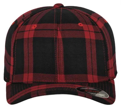 Produktbild von Flexfit - Baseball-Mütze TN1607 (L-XL) (Schwarz/Rot)