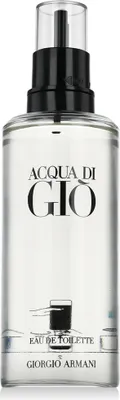 A clear, front-facing studio shot of a Giorgio Armani Acqua Di Gio Eau de Toilette bottle.