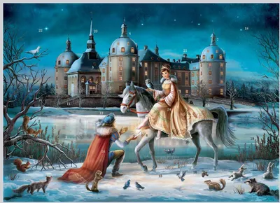 Produktbild von Adventskalender No. 330 Schloß Moritzburg/Aschenbrödel DIN A3