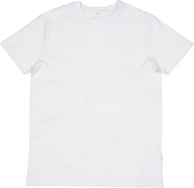 Immagine prodotto di Mantis M01 | Camicia da uomo T essenziale biologica da uomo - Colore: Bianco - Taglia: M
