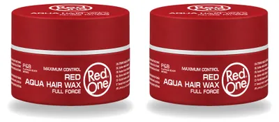 Productafbeelding van 2 x Red One Aqua Haarcrème Rood, 150 ml - Voordeelverpakking - 2 stuks