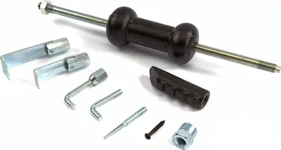 Immagine prodotto di Set-kit attrezzi universali per riparazione ammacature della carrozzeria con martello scorrevole, estrattore martello 2kg battente con accessori,9 pezzi