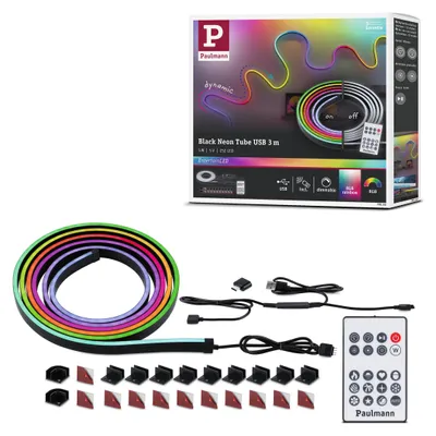 Image de Paulmann EntertainLED LED Tube noir néon