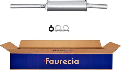 Produktbild von HELLA 8LC 366 026-041 Mittelschalldämpfer Schalldämpfer für VW Polo Coupe (86C, 80) Polo Schrägheck (86C, 80)