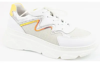 Produktbild von Nero Giardini weiss silber Sneaker Weiß in Gr. 41