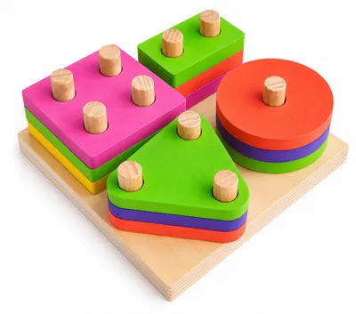 Produktbild von Aga4Kids Motorikspielzeug Formensteckspiel