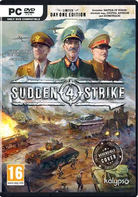 Zdjęcie produktu dla Kalypso Sudden Strike 4, PC, Powyżej 13 lat, Nośnik fizyczny