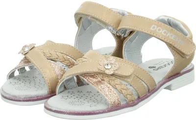 Produktbild von Dockers Kinder-Mädchen-Sandalette Rosa, Farbe:rot, EU Größe:29