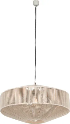 Produktbild von TRIO-Leuchten Pendelleuchte SVEA DH 61x150 cm beige Hängelampe