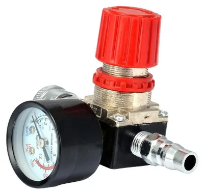 Image de Interrupteur de pression pour compresseur d'air, 180 PSI, avec manomètre et régulateur de pression