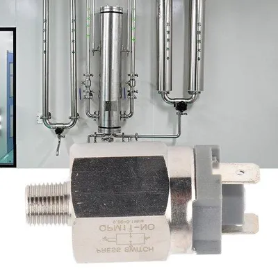 Obrázok produktu pre Nastaviteľný regulátor tlaku vzduchu, 1/4", IP54, 220 V, 48 V