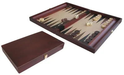 Immagine prodotto di Backgammon 35x24cm con intarsio in legno